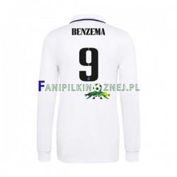 Koszulka Real Madryt Karim Benzema 9 2022-2023 Domowa Długie Rękawy ,Męska