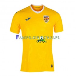 Koszulka Reprezentacji Rumunii 2021 Domowa Krótkie Rękawy ,Męska