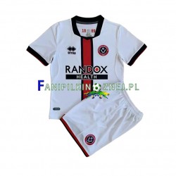 Koszulka Sheffield United 2022-2023 Wyjazdowa Krótkie Rękawy ,Dziecięca