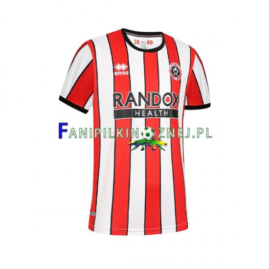 Koszulka Sheffield United 2022-2023 Domowa Krótkie Rękawy ,Męska