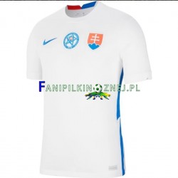 Koszulka Reprezentacji Słowacji 2020-2021 Wyjazdowa Krótkie Rękawy ,Męska