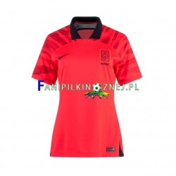 Koszulka Reprezentacji Korei Południowej Mistrzostwa Świata 2022 Domowa Krótkie Rękawy ,Damska