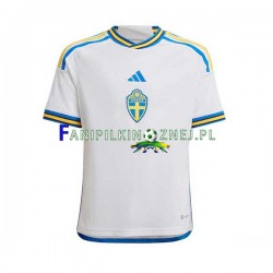 Koszulka Reprezentacji Szwecji 2022 Wyjazdowa Krótkie Rękawy ,Męska