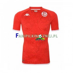 Koszulka Reprezentacji Tunezji Mistrzostwa Świata 2022 Domowa Krótkie Rękawy ,Męska