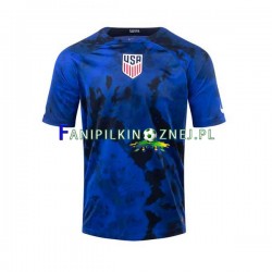 Koszulka Reprezentacji Stanów Zjednoczonych Mistrzostwa Świata 2022 Wyjazdowa Krótkie Rękawy ,Męska