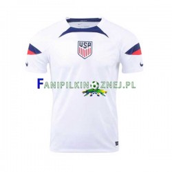 Koszulka Reprezentacji Stanów Zjednoczonych Mistrzostwa Świata 2022 Domowa Krótkie Rękawy ,Męska