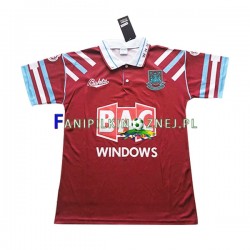 Koszulka West Ham United Retro 1991-1992 Domowa Krótkie Rękawy ,Męska