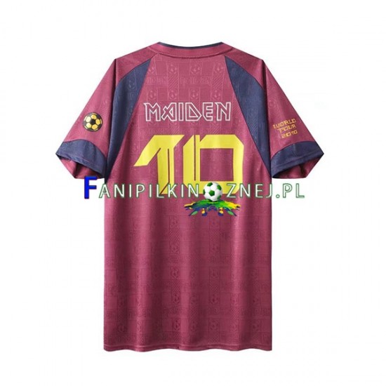 Koszulka West Ham United Iron Maiden Retro 2010 Wyjazdowa Krótkie Rękawy ,Męska