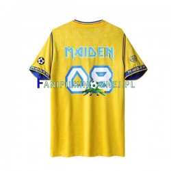 Koszulka West Ham United Iron Maiden Retro 2008 Domowa Krótkie Rękawy ,Męska