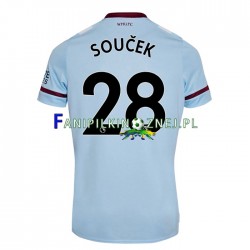 Koszulka West Ham United Tomas Soucek 28 2021-2022 Wyjazdowa Krótkie Rękawy ,Męska